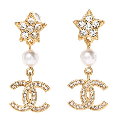 chanel cc earrings small|Chanel earrings for cheap outlet.